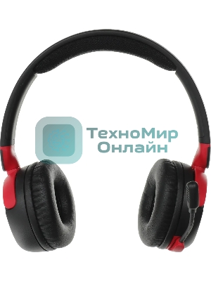 Наушники с микрофоном HyperX Cloud Mini черный/красный накладные BT оголовье (7G8F1AA)