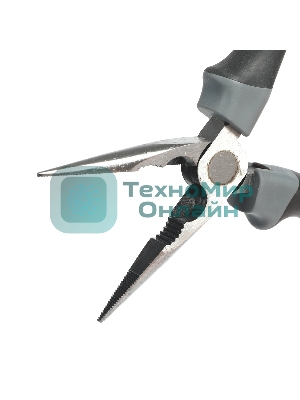 Длинногубцы PATRIOT LNP-160N трехкомпонентная рукоятка, 160 мм