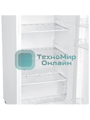 Холодильник Hyundai CT2551WT белый двухкамерный 166/40л морозилка сверху