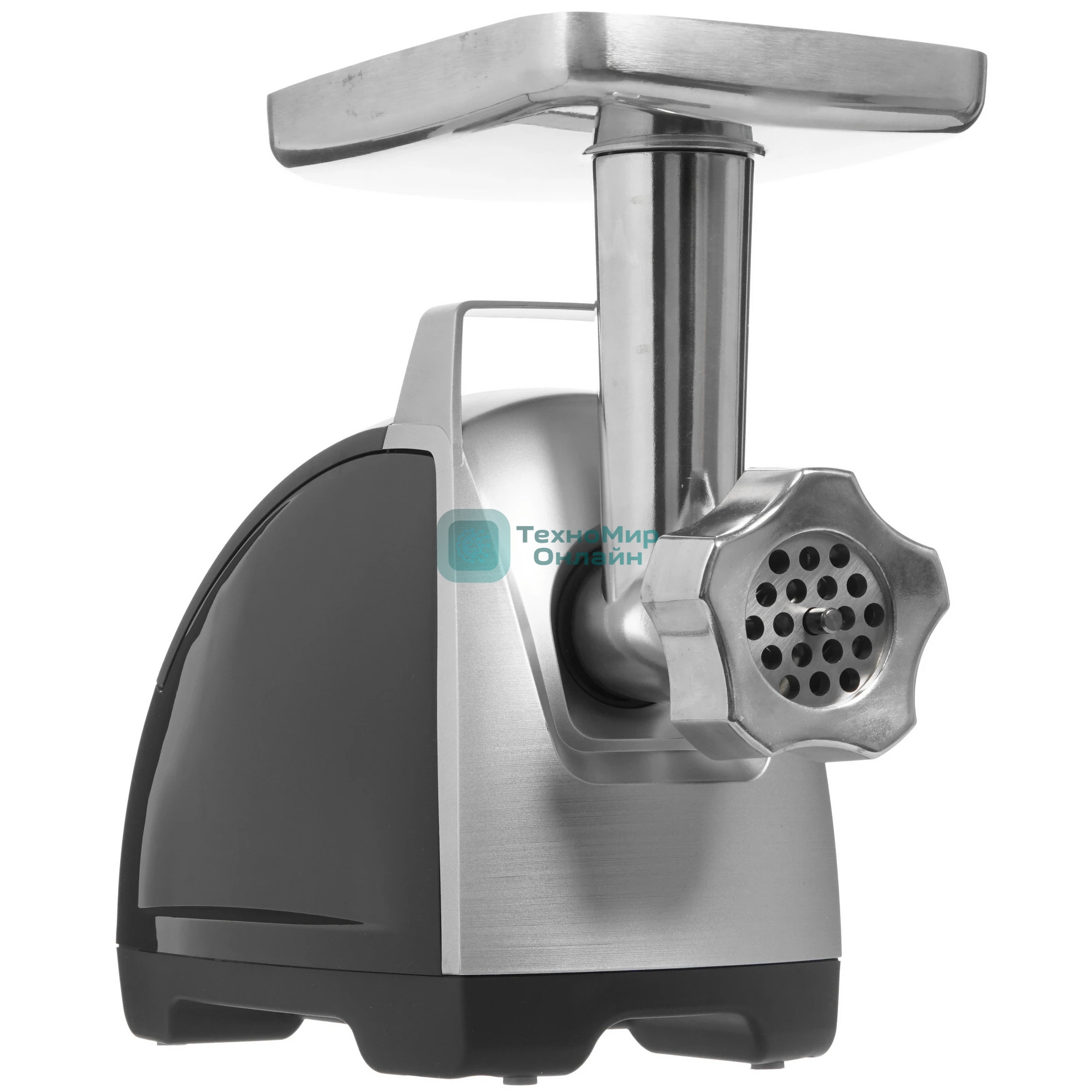 Мясорубка электрическая Moulinex ME688832 черный, 2200 Вт, 4.5 кг/мин, реверс, насадки - 6