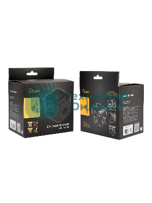 Сетевой фильтр Cablexpert Cube CUBE-3-U4-B-1.5, 3 р, 10А, 4хUSB, 1.5 м, ур.защиты 4+, черный, коробка