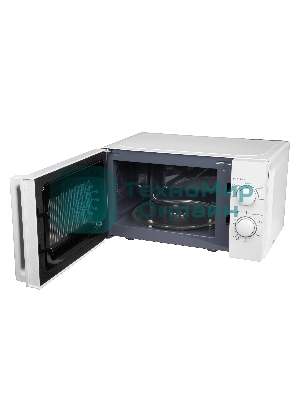 Микроволновая печь Hyundai HYM-M2068 белый, 20 л, 700 Вт, переключатели - поворотный механизм