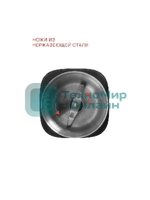 Кофемолка SUPRA CGS-310 300 Вт, 80 г, серебристый