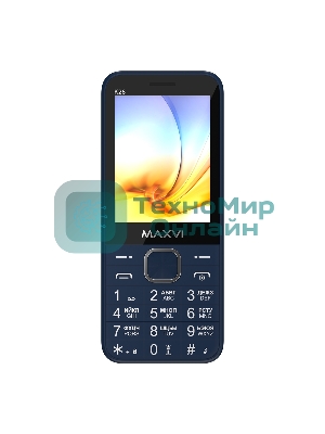 Мобильный телефон Maxvi K28 32/32Mb синий