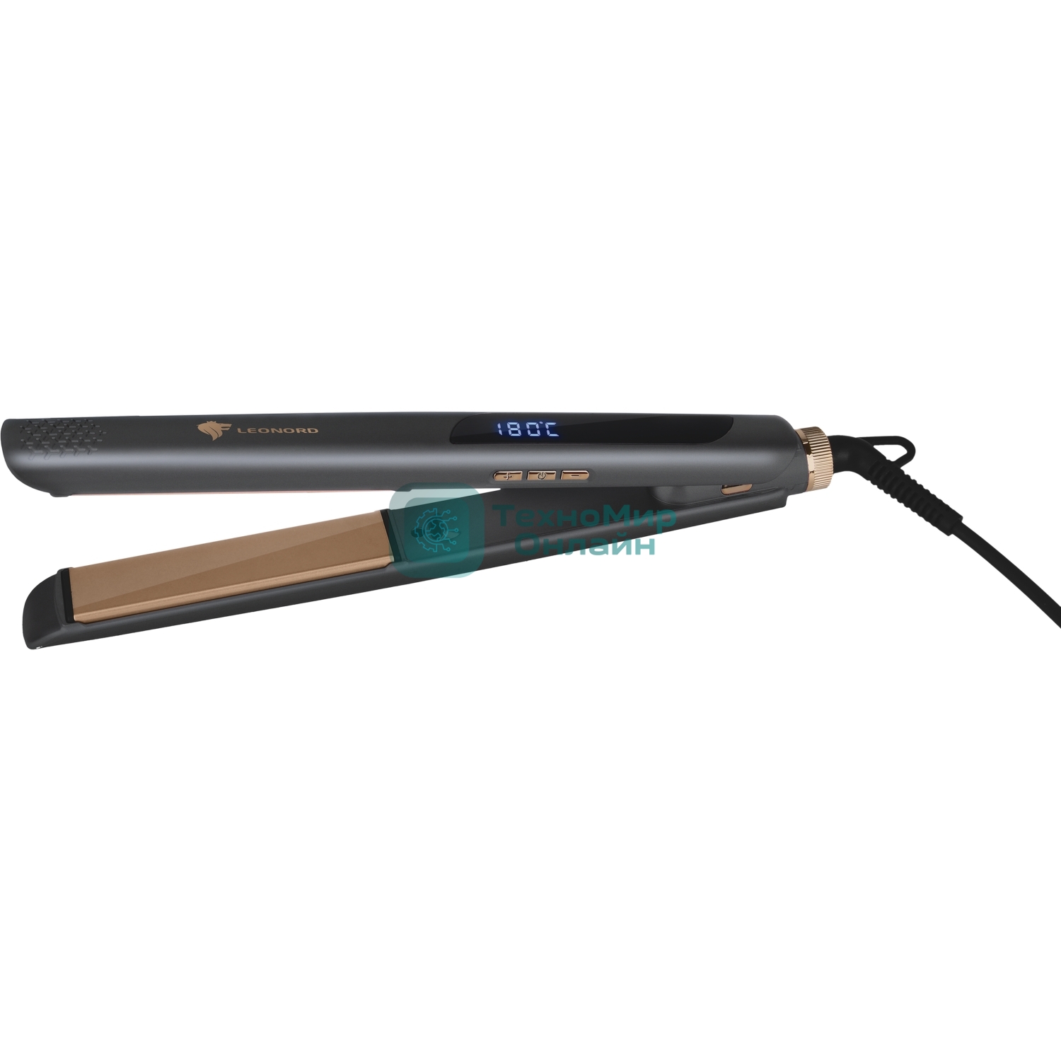 Выпрямитель для волос Leonord LE-1269 серый, 26 мм, 100-220 °C, 13 режимов
