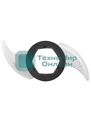 Кухонный комбайн KitchenAid 5KFP1318EWH, мощность 400 Вт, объем чаши 3.1 л, импульсный режим, белый