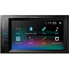 Автомагнитола Pioneer DMH-A245BT, 2 DIN, 6.2