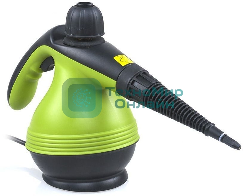 Пароочиститель ручной Kitfort КТ-906 1200Вт зеленый