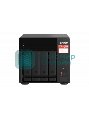 Сетевое хранилище NAS Qnap TS-473A-8G 4-bay Ryzen V1500B