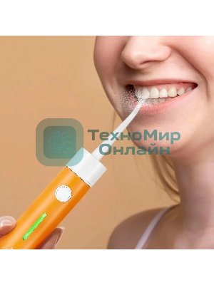 Ирригатор Kitfort КТ-2957-4 оранжевый/белый