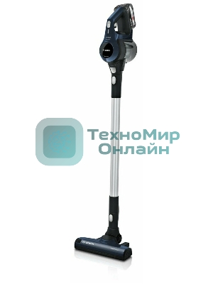 Пылесос вертикальный Bosch Unlimited BCS611P4A POWER FOR ALL 18V синий/черный, питание от аккумулятора, 18 Вт, уборка сухая, пылесборник 0.3 л