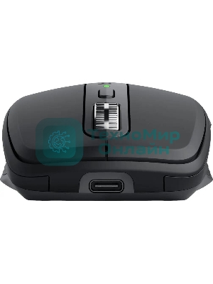 Мышь беспроводная/проводная Logitech MX Anywhere 3S графитовый, 8000 dpi, радиоканал, Bluetooth, USB, кнопки - 6