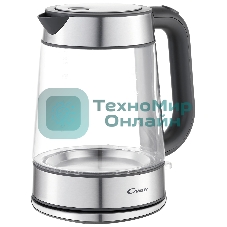 Чайник электрический Candy CK-303 1.8л. 2200Вт графит корпус: Металл/стекло/пластик