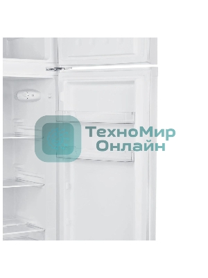 Холодильник Hyundai CT2551WT белый двухкамерный 166/40л морозилка сверху