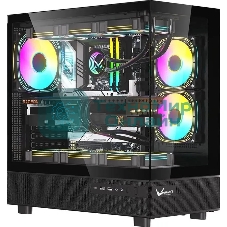 Компьютерный корпус AeroCool/Formula Crystal Z8 FLOE черный без БП ATX 3x120мм 5x140мм 1xUSB2.0 1xUSB3.0 1xUSB3.1 audio bott PSU
