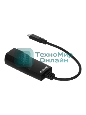 Сетевой адаптер Ethernet Digma D-USBC-LAN1000