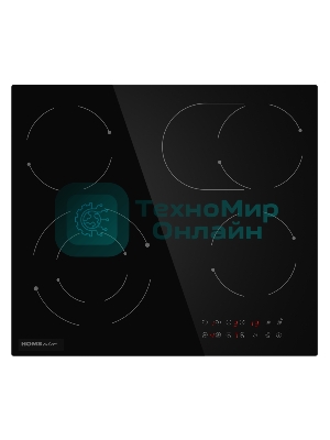 Электрическая варочная панель HOMSair HVС64SMDBK Hi-Light, независимая, черный