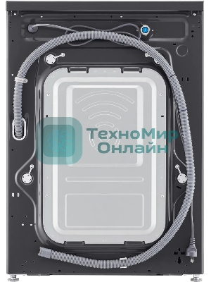 Стиральная машина LG F2Y1WS6J темно-серый, загрузка фронтальная 6,5 кг, 1200 об/мин., класс: A