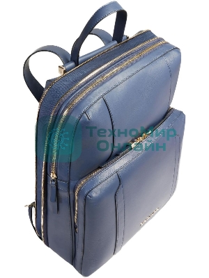 Рюкзак женский Piquadro Circle CA6216W92/BLU4 синий кожа