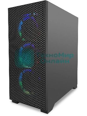 Компьютер IRU Tactio 510B7GP TWR i7 14700F (2.1) 32Gb SSD1Tb RTX5060TI 16Gb FreeDOS GbitEth 650W черный (RUS) (2146240)