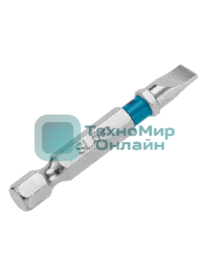 Бита Gross 113026 SL6,0х50 мм, сталь S2, шестигр., 10 шт.