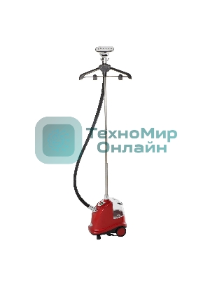 Отпариватель Kelli KL-7 красный, 2800 Вт, 90 г/мин, 3000 мл