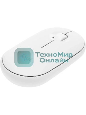 Мышь беспроводная Logitech Pebble 2 M350S белый, 4000 dpi, Bluetooth, кнопки - 3