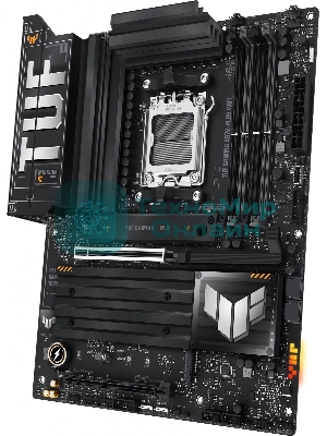 Материнская плата ASUS TUF GAMING X870-PLUS WIFI, AM5, AMD X870, 4xDDR5, 2xSATA, 4xM.2, 1xPCIe 5.0 x16, 1xPCIe 4.0 x4, 1xHDMI, 1xUSB-C 3.2 Gen 2, 1xUSB-C 3.2 Gen 2x2, 2xUSB-C 4.0, 1x 2.5Gb LAN, 1xUSB-A 2.0, 3xUSB-A 3.2 Gen 2, 4xUSB-A 3.2 Gen 1, 5x3.5 мм, Wi-Fi 7, ATX