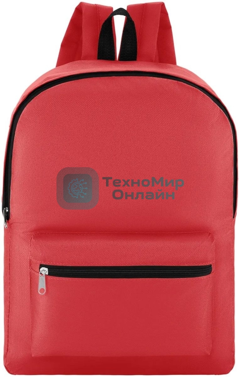 Рюкзак Silwerhof Simple, красный, 28x41x14см, 830836