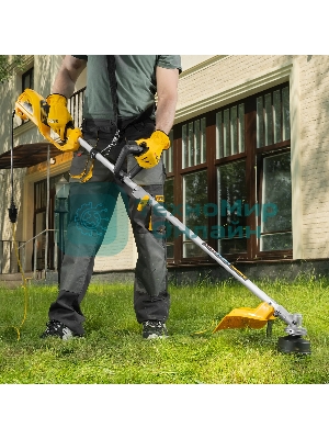 Триммер Denzel TE-1200 220В 1200Вт 7000об/мин Флески 2мм ширина реза 380мм