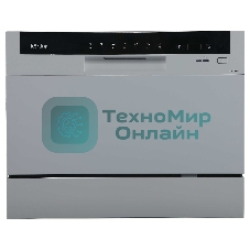 Посудомоечная машина Korting KDF 2050 S, серебристый, 55 см, 6 компл., 49 дБ, класс A+