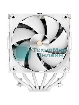 Кулер Ocypus Iota A62 WH Iota-A62-WH белый 120мм алюминий+медь 2000rpm 29db 4-pin 260W 158мм