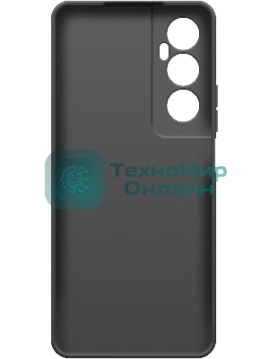 Чехол (клип-кейс) BoraSCO для Realme C65 Silicone Case черный