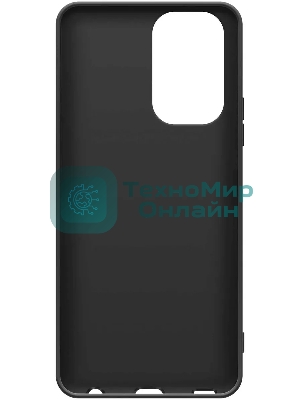 Чехол (клип-кейс) BORASCO Silicone case, для Xiaomi Redmi Note 10/10s, черный