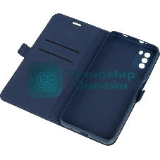Чехол (флип-кейс) DF poFlip-03 для Xiaomi Poco M3 синий