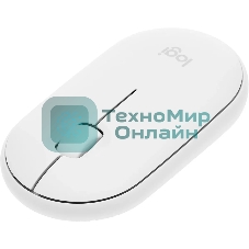 Мышь беспроводная Logitech Pebble 2 M350S белый, 4000 dpi, Bluetooth, кнопки - 3