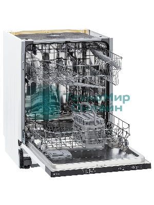Встраиваемая посудомоечная машина KRONA AMMER 60 BI K, белый, 59.8 см, 12 компл., 57 дБ, класс A++