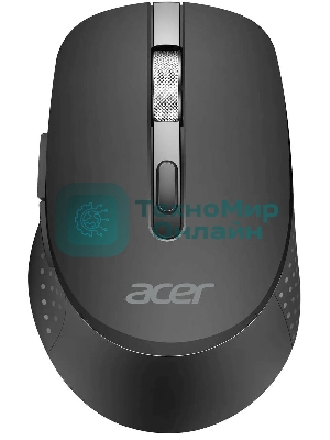 Мышь беспроводная Acer OMR310 черный, 1600 dpi, радиоканал, Bluetooth, USB, кнопки - 7