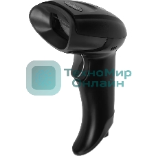 Сканер штрих-кода ручной Mertech 2310 P2D 1D/2D имидж, проводной, 100 скан/сек, USB-HID; USB-COM - эмуляция, черный