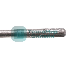 Бур по бетону Denzel двойная спираль, Cobalt W-tip, 10x310 мм, SDS PLUS