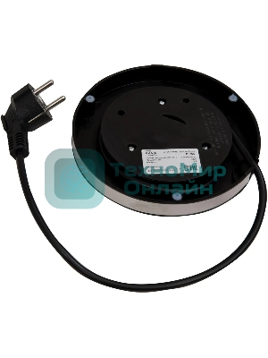 Чайник электрический Oasis K-7GS стальной+черный 1,7л. 2200Вт