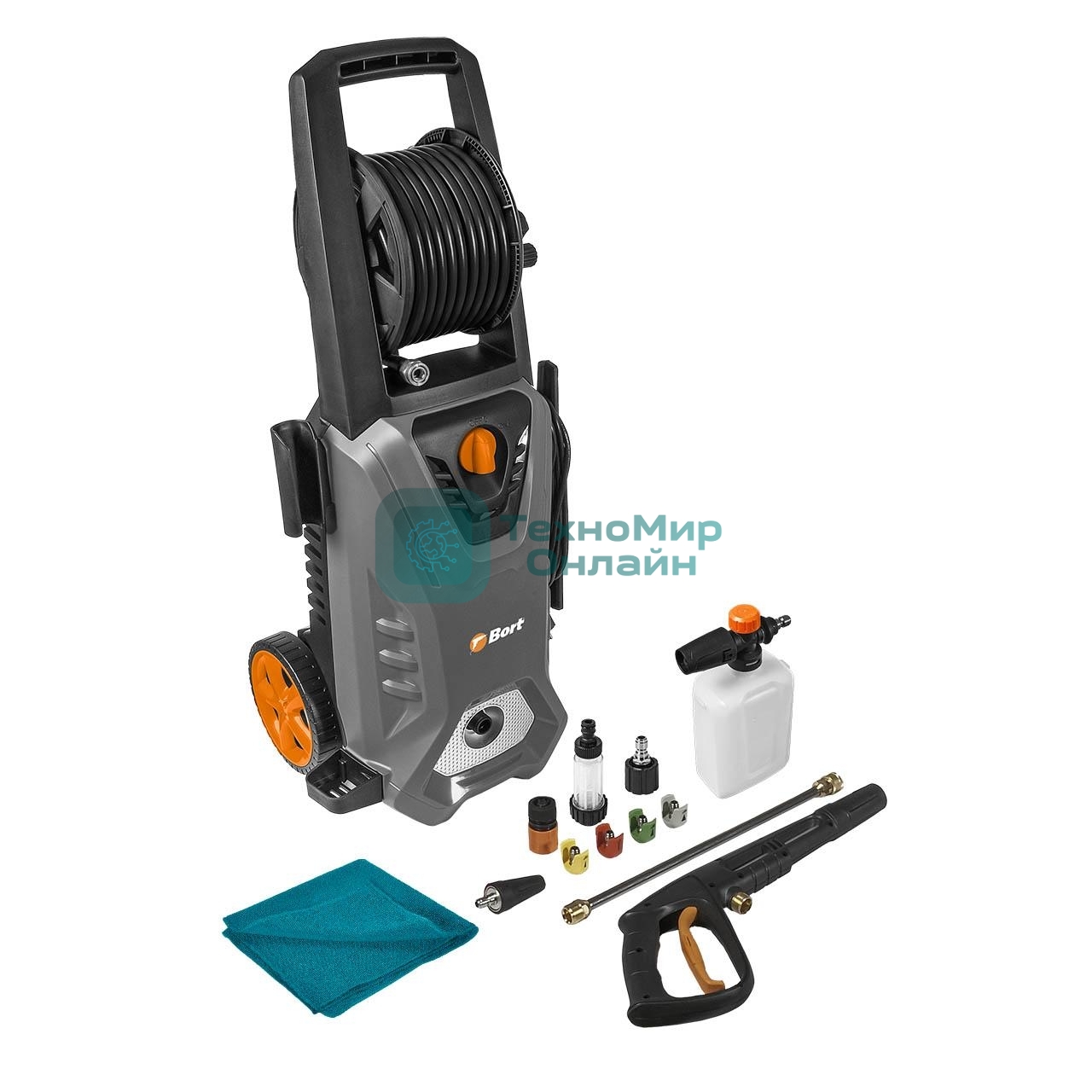 Минимойка Bort KEX-2700-R 2400Вт (93416145)