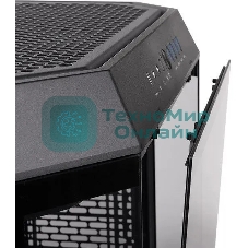 Компьютерный корпус Thermaltake The Tower 600 Black черный без БП ATX 13x120мм 9x140мм 4xUSB 3.0 audio bott PSU
