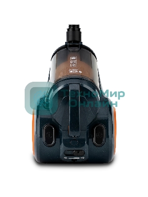 Пылесос Vitek VT-1894 оранжевый, питание от сети, 400 Вт, уборка сухая, пылесборник 2.5 л