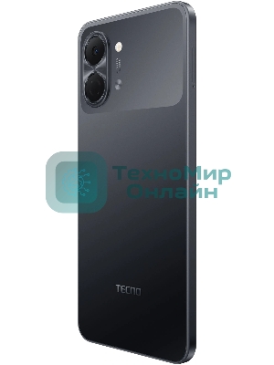 Смартфон Tecno Spark Go 3 128Gb 4Gb черный моноблок 3G 4G 2Sim 6.75