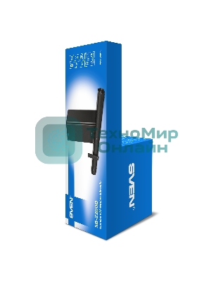 Саундбар SVEN SB-2200D черный (2 x 60W, Bluetooth сабвуфер 180W, пульт ДУ, LED-дисплей, HDMI, USB)