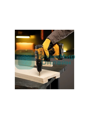 Дрель-шуруповерт Denzel CDL-18-02BM, 18 В, 2 Ач, 30 Нм, щеточный