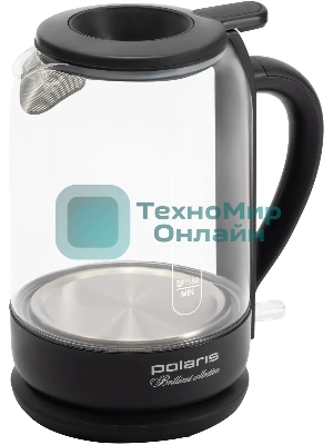 Чайник электрический Polaris PWK1753CGL черный Чайник стекло