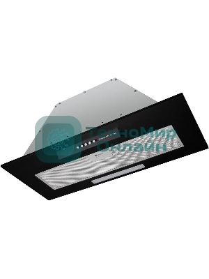 Вытяжка встраиваемая Zigmund & Shtain K 012.7 B черный, 70 см, 1010 куб. м/ч, 72 дБ