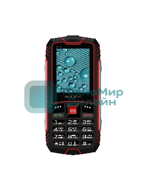 Мобильный телефон Maxvi R10 red